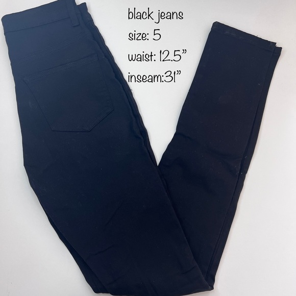 Black skinny jeans- size 5 - Picture 8 of 8